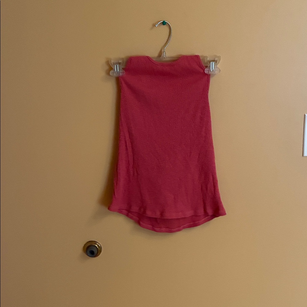 Pink Sleeveless Top